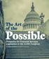 The Art of the. Possible. Prospects for Financial Services Legislation in the 114th Congress. by Samuel Woodall III, Partner, Sullivan & Cromwell LLP