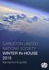 CARLETON UNITED NATIONS SOCIETY WINTER IN-HOUSE 2015 background guide
