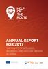 ANNUAL REPORT FOR 2017