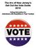 The Arc of New Jersey s Get Out the Vote Guide Voting Information for Individuals with Disabilities & Their Families