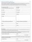 European Court of Human Rights - Application form