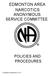 EDMONTON AREA NARCOTICS ANONYMOUS SERVICE COMMITTEE POLICIES AND PROCEDURES