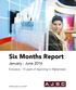 Six Months Report. January - June Exclusive - 15 years of reporting in Afghanistan