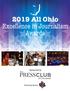 2019 All Ohio Excellence in Journalism Awards