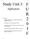 FUR 201-F. Study Unit 3: Application. Distinguish between direct + indirect application of BOR, discuss significance of distinction