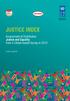 JUSTICE INDEX. Assessment of Distributive Justice and Equality from a Citizen-based Survey in 2012