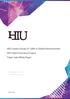 HIU Creator Group of 1,800 in Global Advancement: HIU Token Economy Project Token Sale White Paper