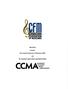ANADIAN EDERATION OF MUSICIANS MUSIC ASSOCIATION CANADIAN COUNTRY. Agreement. between. The Canadian Federation of Musicians (CFM) and