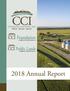 2018 Annual Report. CCI 2018 Annual Report