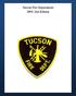 Tucson Fire Department 1895, 2nd Edition