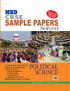 SAMPLE PAPERS POLITICAL SCIENCE MALHOTRA BOOK DEPOT