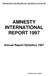 AMNESTY INTERNATIONAL REPORT 1997
