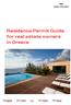 Residence Permit Guide for real estate owners in Greece