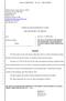 Case tmb7 Doc 16 Filed 12/05/13 UNITED STATES BANKRUPTCY COURT FOR THE DISTRICT OF OREGON ) ) ) ) ) ) MOTION