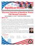 of Republican Women Wisconsin Federation of Republican Women 39th Biennial Convention NOVEMBER 3-4, 2017 NEENAH, WISCONSIN Official Call...