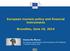 European tourism policy and financial instruments. Bruxelles, June 19, 2014