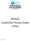 MPINCC Leadership Process Guides (LPGs)