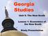 Georgia Studies. Unit 5: The New South. Lesson 1: Economics of the New South. Study Presentation
