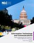 Information Technology and Communications Congressional City Conference Marriott Wardman Park Hotel Lincoln 4 Sunday, March 10, :30 p.m.