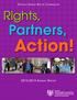 Rights. Partners, Action! annual repor t