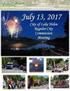 July 13, 2017 City of Lake Helen Regular City Commission Meeting