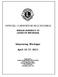 OFFICIAL CONVENTION PROCEEDINGS. Ishpeming, Michigan. April 15-17, 2011