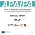 APAIPA ITALY NATIONAL REPORT ACTORS OF PROTECTION AND THE APPLICATION OF THE INTERNAL PROTECTION ALTERNATIVE