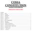 COSSA CONSTITUTION AMENDED TO SEPTEMBER 2018