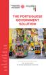 THE PORTUGUESE GOVERNMENT SOLUTION
