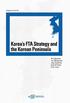 The Geopolitics of Russo-Korean Gas Pipeline Project Korea s FTA Strategy and the Korean Peninsula