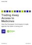 Trading Away Access to Medicines