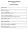Alaska State Archery Association Constitution TABLE OF CONTENTS