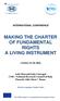 MAKING THE CHARTER OF FUNDAMENTAL RIGHTS A LIVING INSTRUMENT