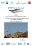 REPORT Final Conference of the CAMP Italy Project Caring for our coasts: comparing Mediterranean and Italian experiences. (Rome, 17 January 2017)