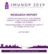 RESEARCH REPORT ALP KELIMET. JMUNDP 2019 Commitment to Development Research Report