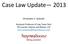 Case Law Update 2013