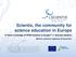 Scientix, the community for science education in Europe