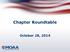 Chapter Roundtable. October 28, 2014