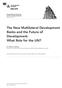 The New Multilateral Development Banks and the Future of Development: What Role for the UN?