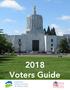 November 2018 General Election Voter's Guide