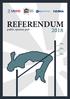REFERENDUM. public opinion poll % 46%