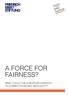 A FORCE FOR FAIRNESS? WHAT COULD THE EUROPEAN UNION DO TO COMBAT ECONOMIC INEQUALITY?