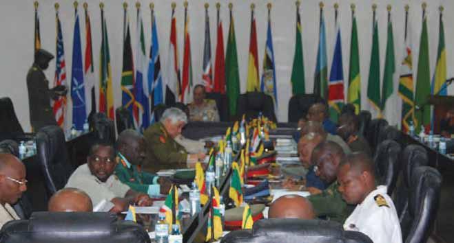 The fourth African Conference of Commandants conference, held in Uganda in November 2010.