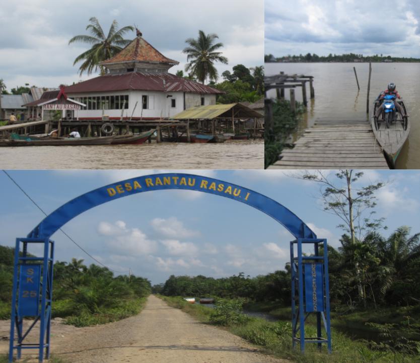Figure 3 The First Transmigration Pilot Project in Jambi: Dusun Pembangunan-Desa Rantau Rasau (Development Hamlet-Rantau Rasau Village), East Tanjung Jabung District R.
