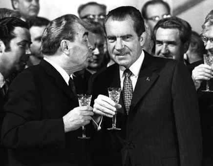 The Slow Thaw In 1969 Nixon began negotiations with USSR on SALT I, common name for the Strategic Arms Limitation