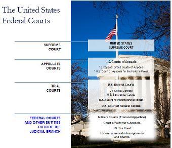 Jurisdiction Federal & State Courts state Crimes under state law Cases involved state laws or regulations Family law issues Private contract dispute (not bankruptcy!