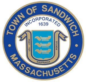 TOWN OF SANDWICH Town Charter As Adopted by Town Meeting May 2013 and