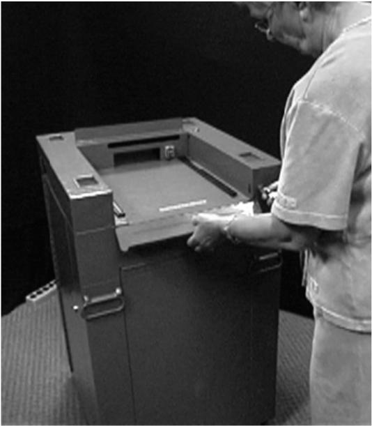 Ballot Box Inspection Whether using the M100 ballot box or traditional style ballot box,