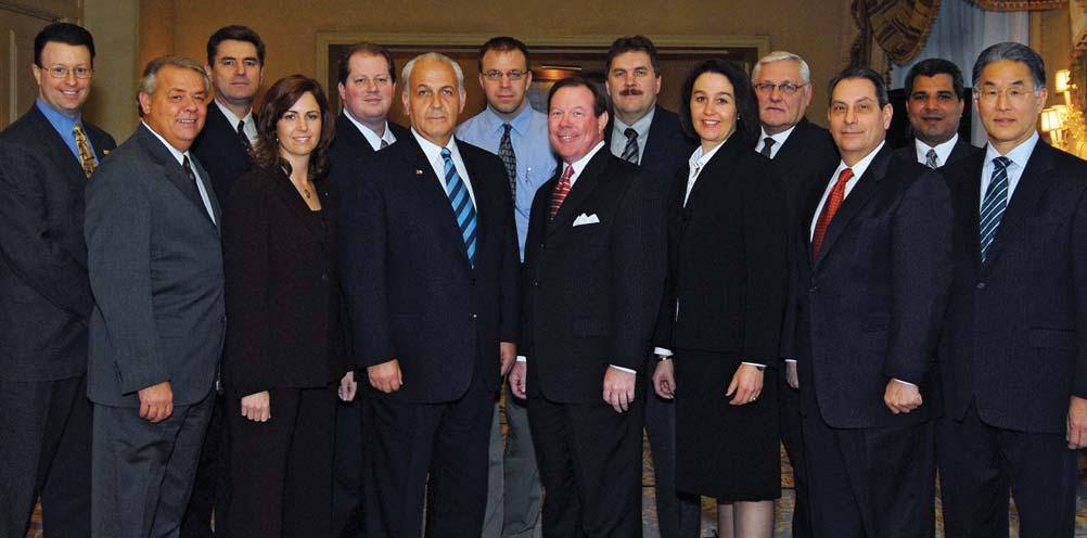 ASIS International Professional Certification Board Left to right: James W. Ellis, CPP, PSP; Edward P. De Lise, CPP; Roger B. Maslen, CPP; Christina M. S. Duffey, CPP; Dave N.