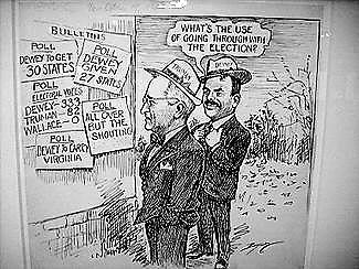 4 continued from previous page The Election of 1948 (page 560) a. Candidates b. Surprising results c. Who were the Dixiecrats, and what is significance about this party? d.